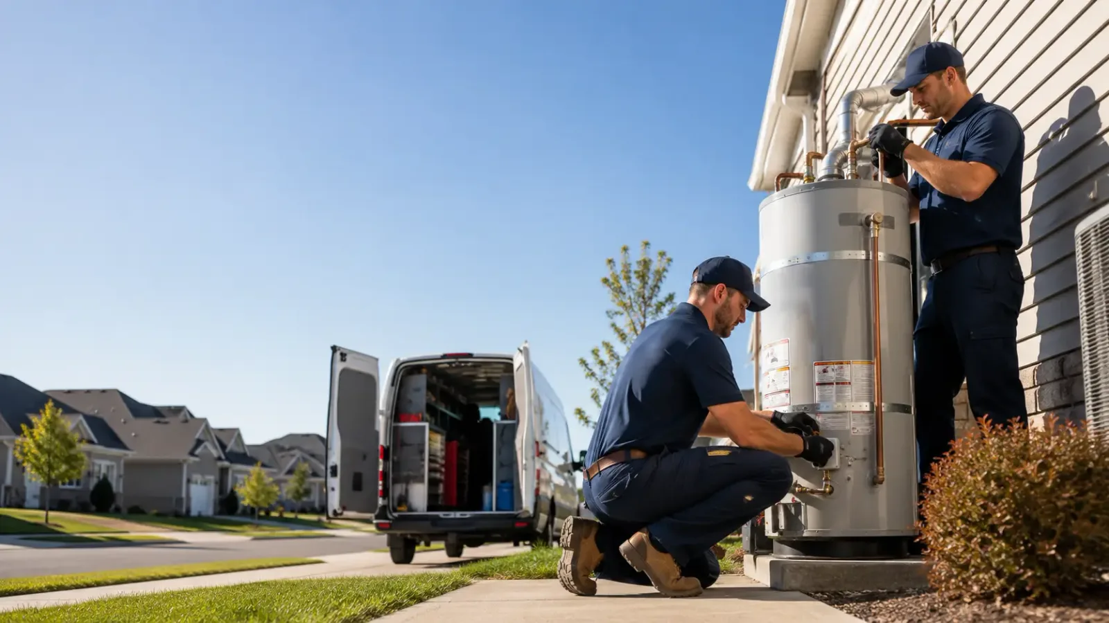 Water Heater Installation in Hext, TX